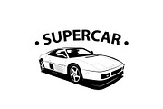 Supercar Print | Sport Car Vector, a Sport Illustration by Plaid4You (Thumbnail 2 of 8)
