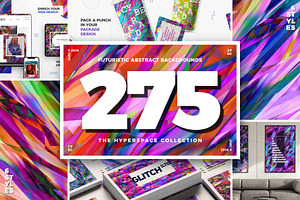 Hyperspace: 275 Abstract Backgrounds