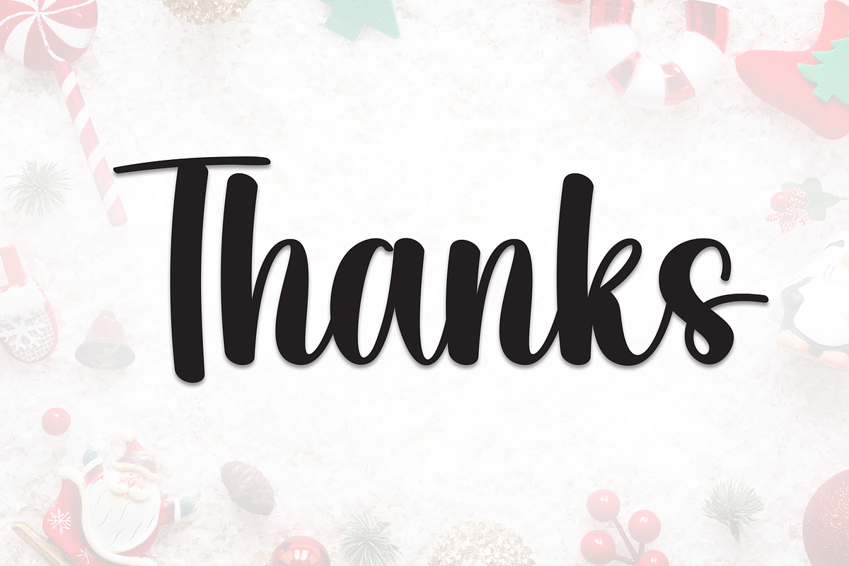 Christmas Graduate | Script Font, a Handwritten Font by Scratchones (Photo 9 of 9)