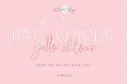 Jello Chlour, a Font by Jolicia Type (Thumbnail 1 of 15)