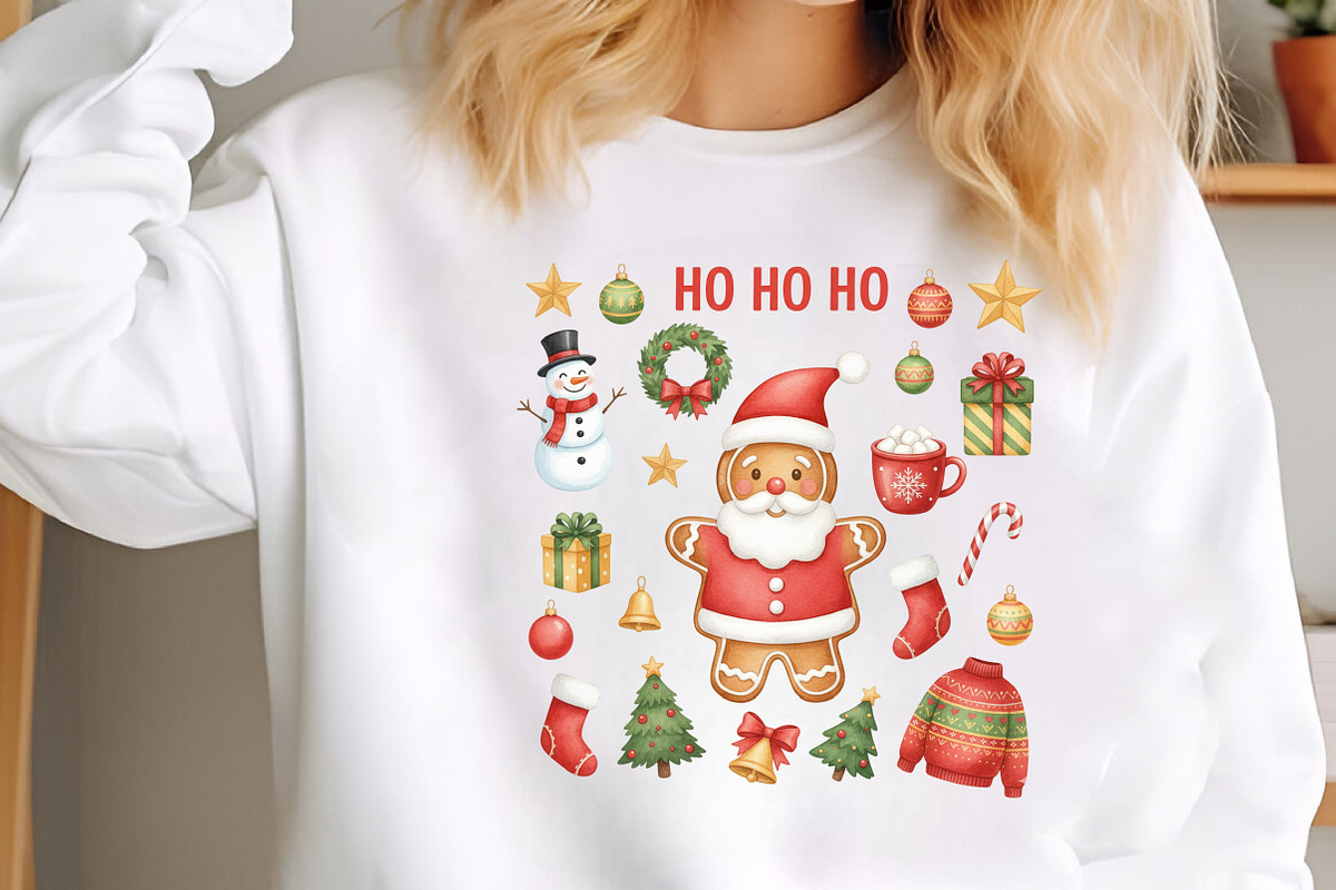 Christmas Doodles Heart Cute PNG, an Illustration by SinaCreation (Photo 4 of 6)