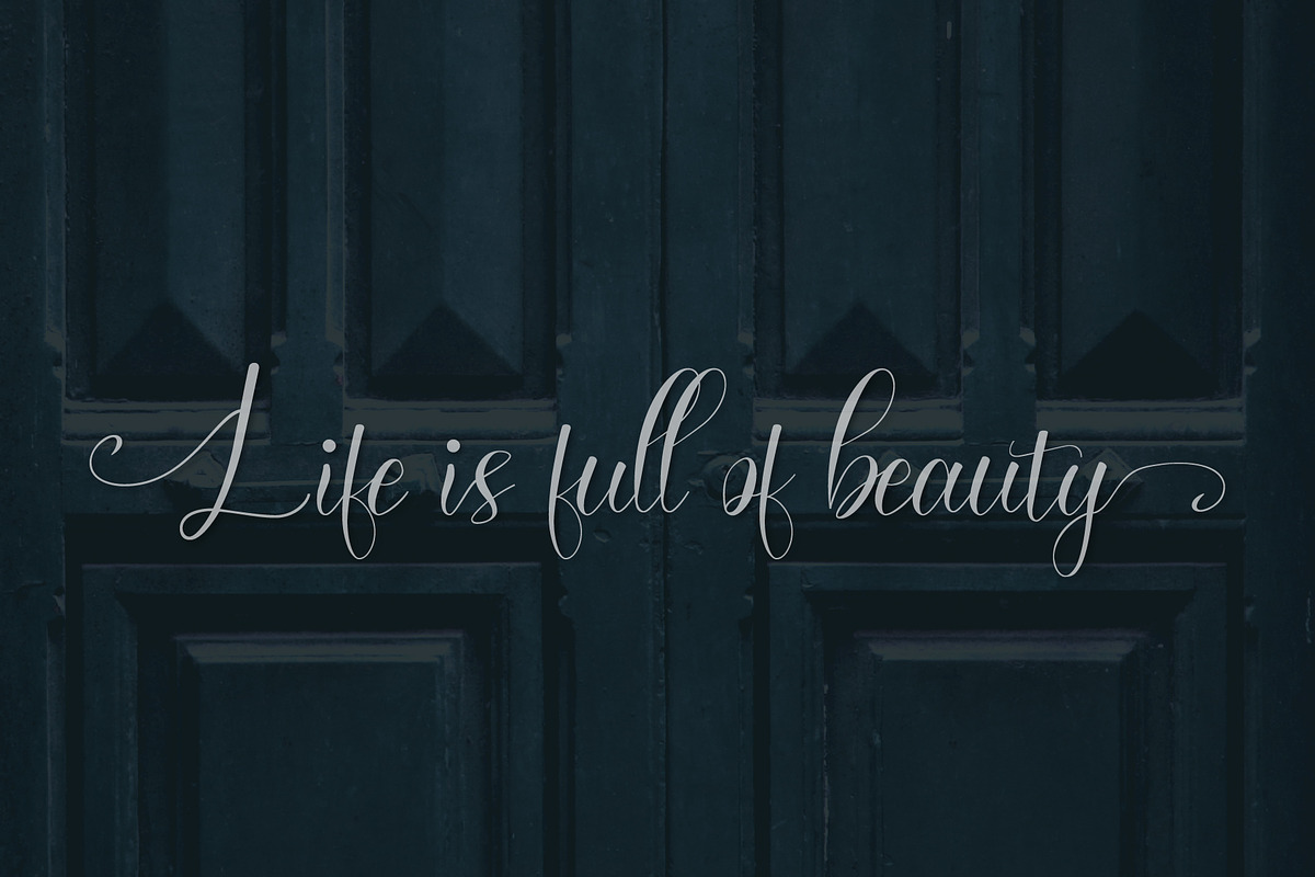 Diary Handwritten Script Font, a Script Font by Jrray Studio (Photo 5 of 8)