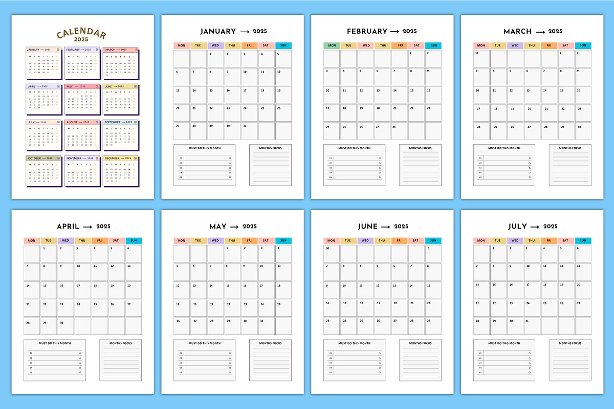 2025-26 Baby Shower Planner Canva, a Stationery Template by Designmela01 (Photo 3 of 8)