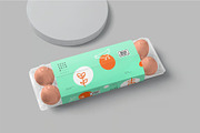 Egg Box Sleeve Mockups, a Packaging Mockup by megostudi0 (Thumbnail 7 of 7)