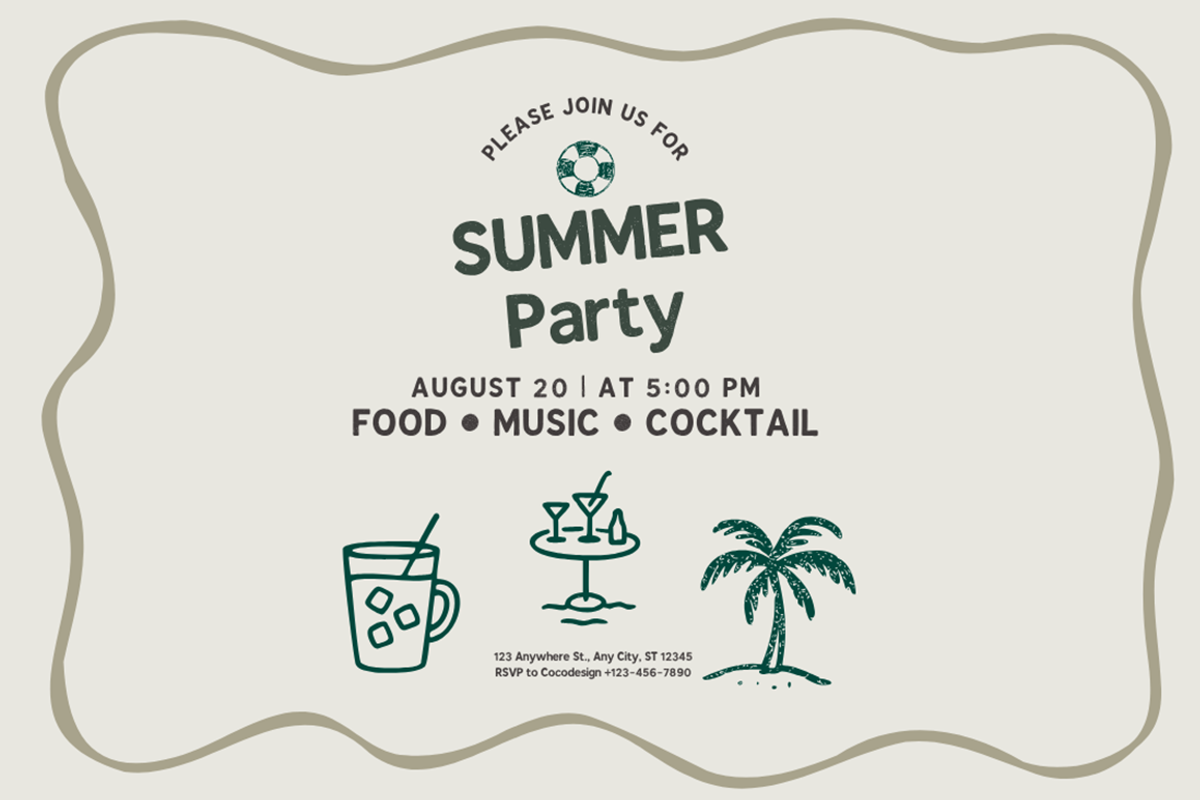 Tropical Doodle, a Handwritten Font by cocodesign (Photo 3 of 8)