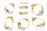 Watercolor Thanksgiving Clipart, a Seasonal Illustration by SvetaArtStore (Thumbnail 6 of 15)