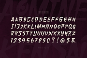 Aomine Kensai | Japanese Solid Brush, a Handwritten Font by Denustudios (Thumbnail 10 of 12)