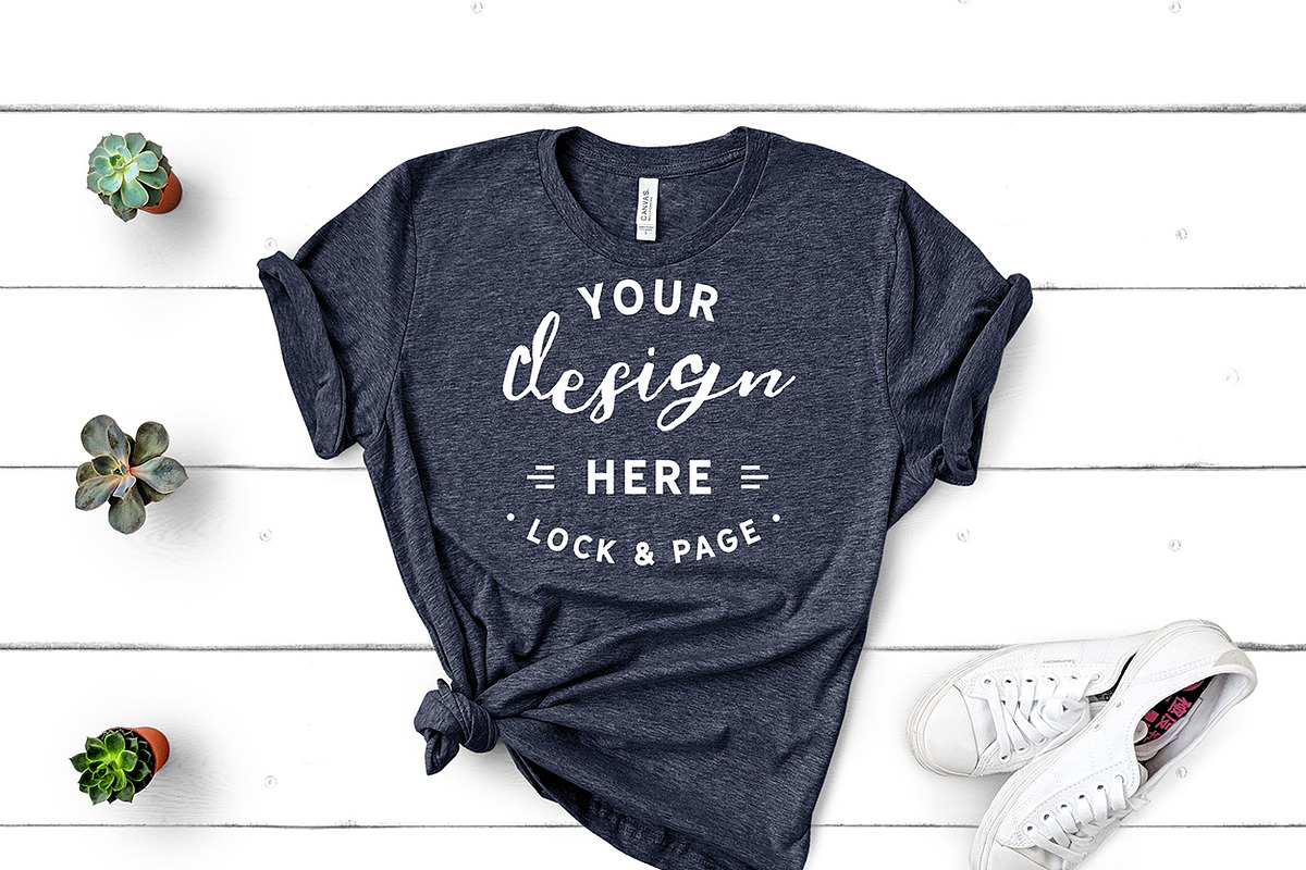Bella Canvas T-Shirt Mockup Bundle, a Shirt Mockup by lock and page (Photo 51 of 85)