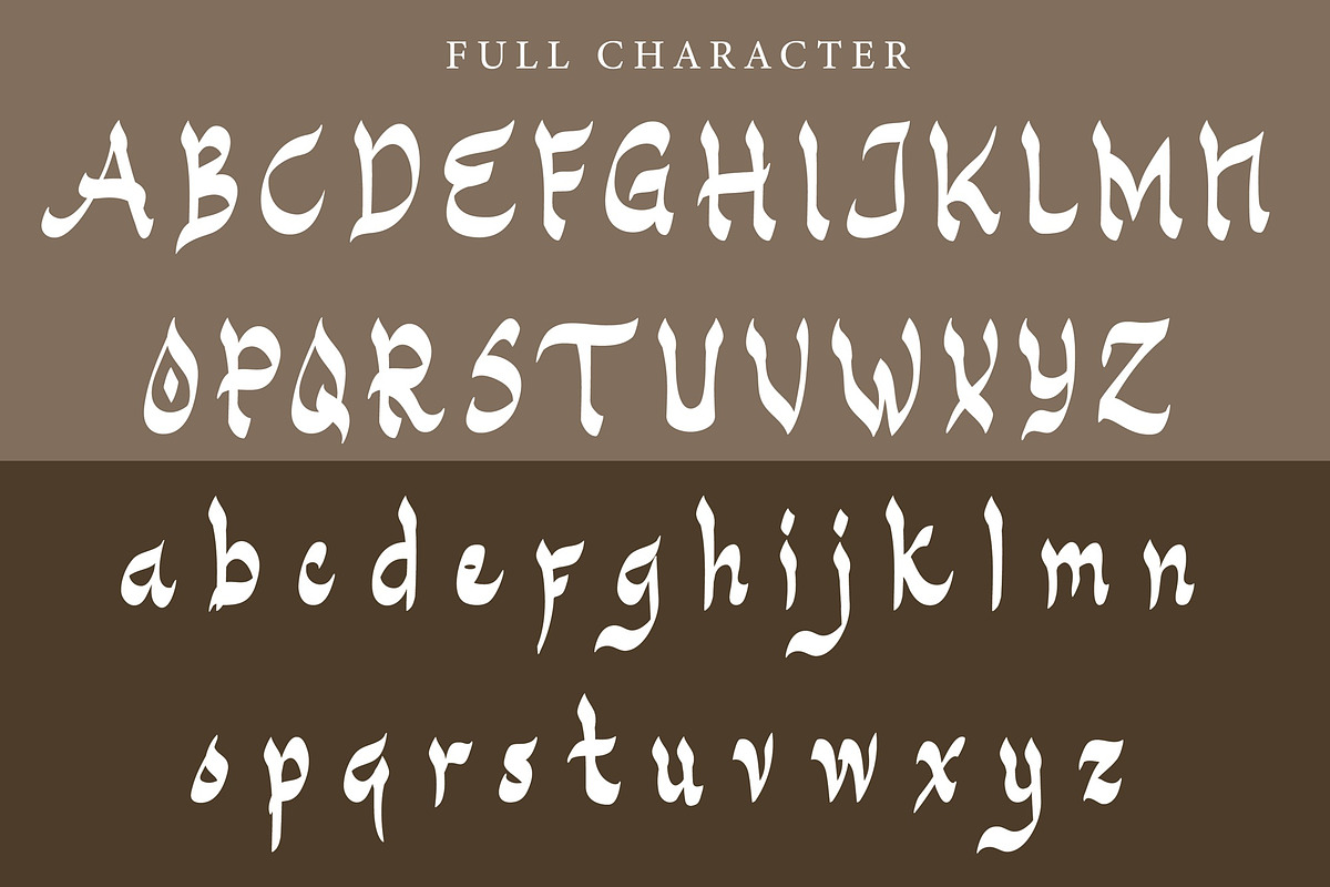 Arohmany a modern arabic font, a Blackletter Font by Javatype Studio (Photo 4 of 8)