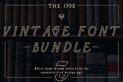 Vintage font bundle - hand lettered, a Serif Font by Jeffry Macpherson Visuals (Thumbnail 1 of 11)