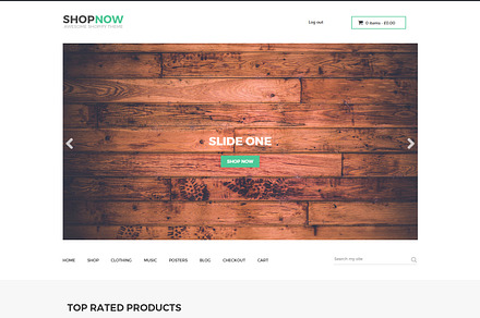 Shopnow | Woocommerce+Bootstap Theme
