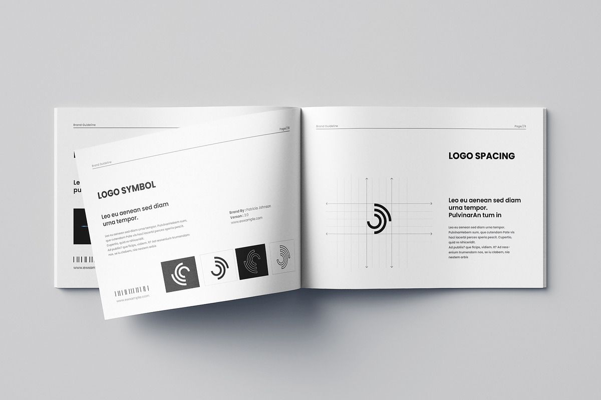 Brand Guidelines | Canva & word, a Brochure Template by HiveArts (Photo 5 of 13)