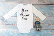 Christmas t-shirts, bodysuit mockups, a Print Template by MockupMarket (Thumbnail 22 of 27)