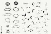 Analog | Hand Drawn Elements Set, a Texture Graphic by Youandigraphics (Thumbnail 12 of 17)