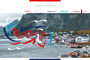Norway flag ribbon vector, a Templates & Theme by Simbos (Thumbnail 8 of 9)