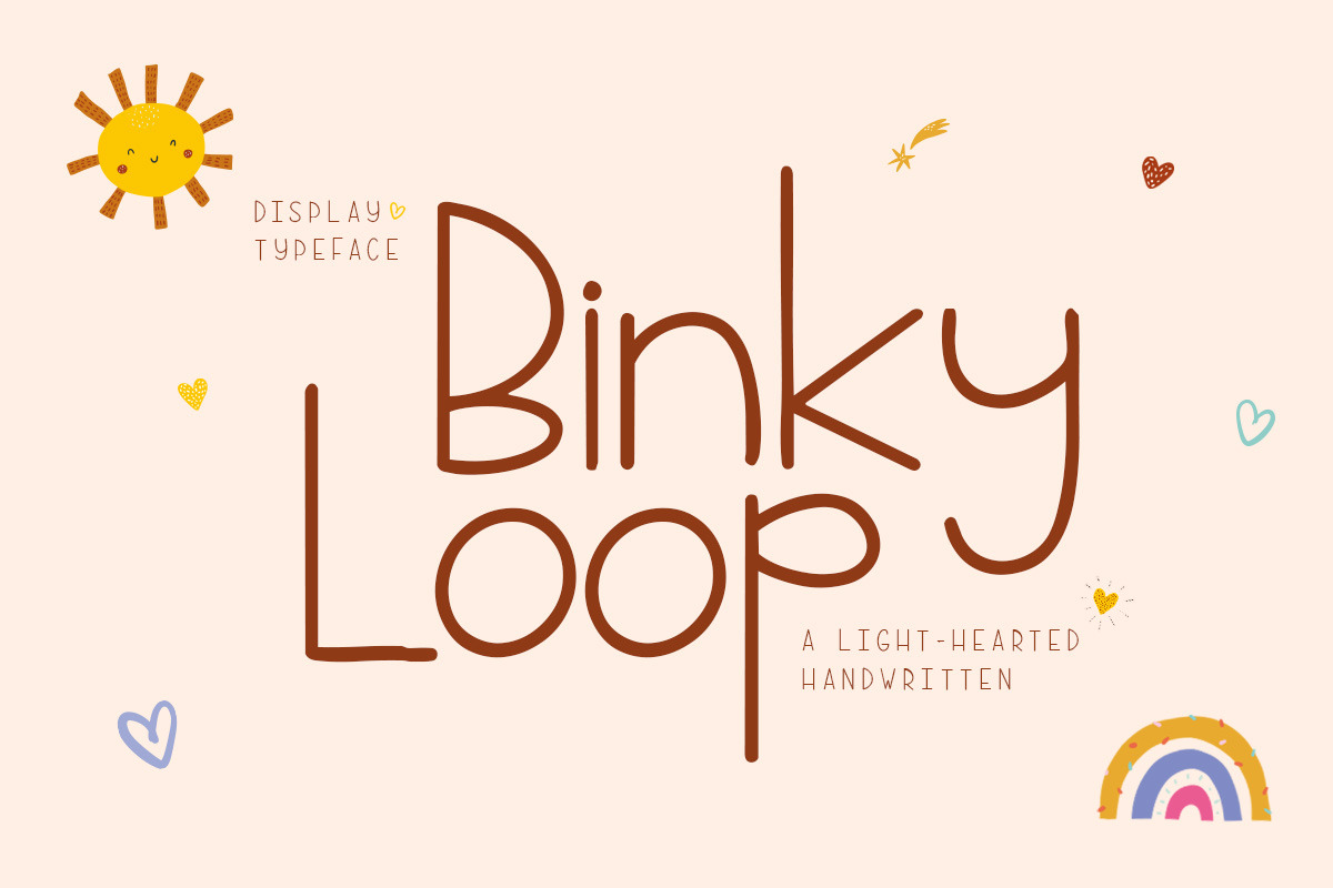 Binky Loop - Authentic Modern Script, a Handwritten Font by roomspace creative lab (Photo 6 of 10)