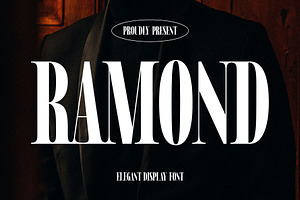 Ramond - Condensed Serif, a Serif Font by Novitype