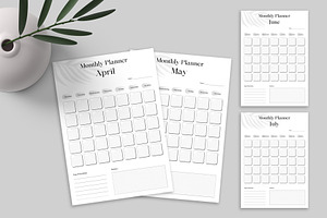 Monthly Planner Pack