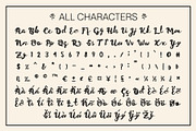 Parteys Blur, a Script Font by Craft Supply Co. (Thumbnail 8 of 8)