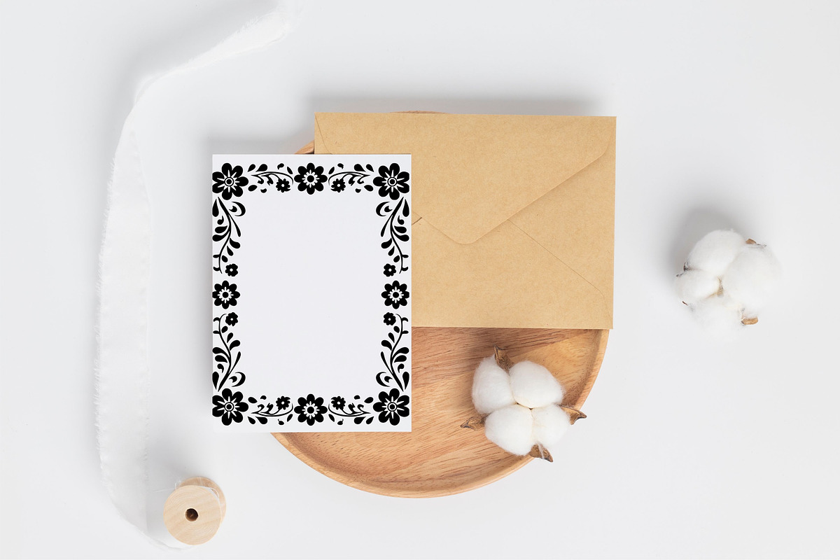 Mexican Inspired Frames Borders Tile, a Background Graphic by Pattern Whimsy (Photo 5 of 8)