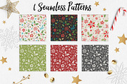Retro Holiday Card Kit with Bonuses, a Templates & Theme by Mxtama (Thumbnail 3 of 4)