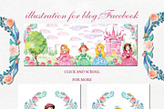Little Princess watercolor, an Illustration by MitrushovaArt (Thumbnail 3 of 6)