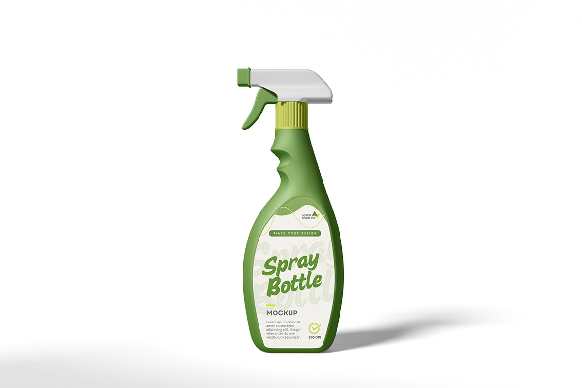 Spray Bottle Mockup For Branding, an Advertising Mockup by bimockup (Photo 2 of 6)
