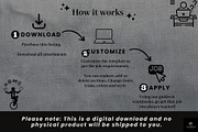 Resume/CV Modern Digital Template, a Resume Template by The Career Lab (Thumbnail 9 of 10)