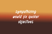 Harus Objective - Font, a Handwritten Font by artchiles_design (Thumbnail 3 of 5)