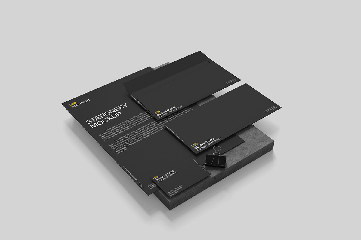 Stationery Mockup, a Product Mockup by MrLetters (Photo 5 of 5)