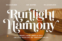 Runlight Harmony Groovy Serif