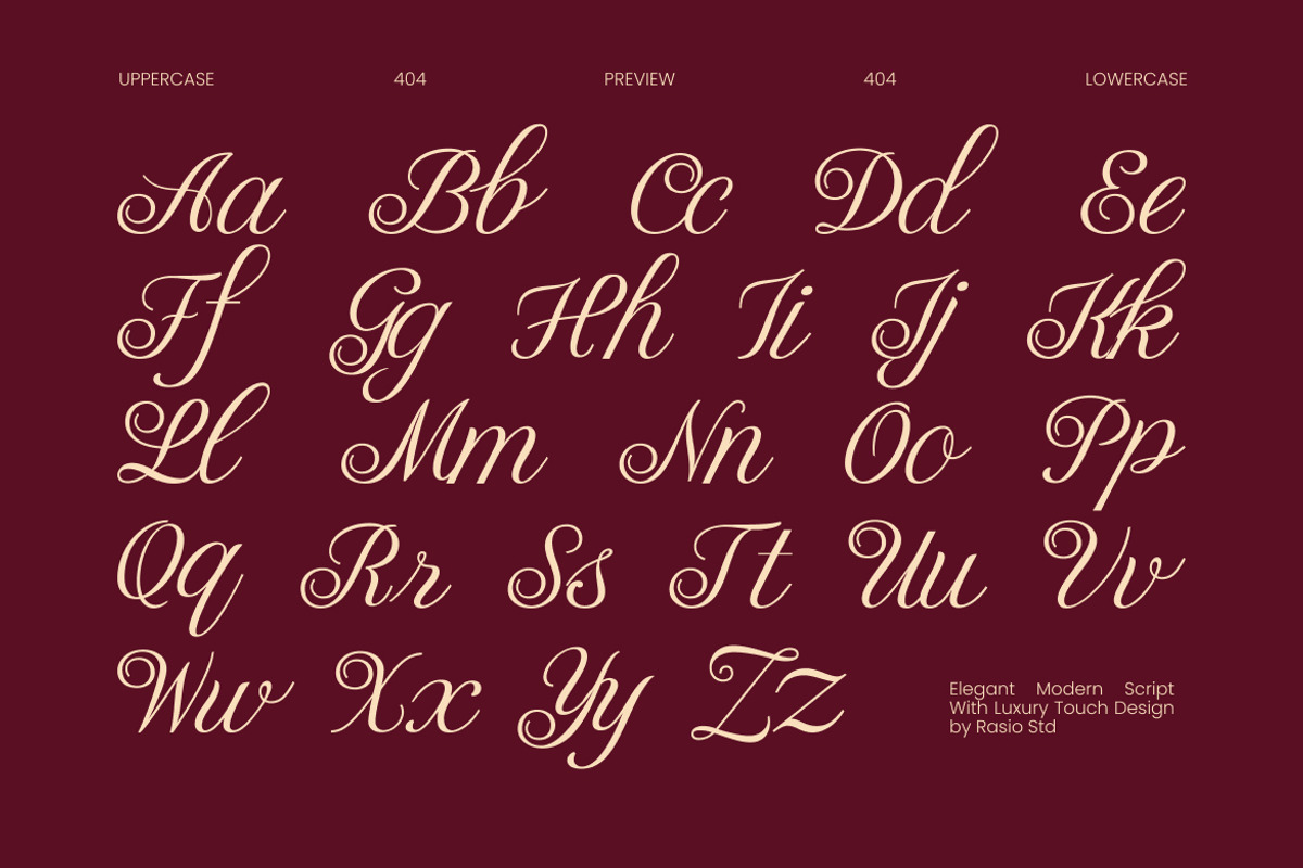 Avonia Modern Luxury Script Font, a Script Font by Rasio Studio (Photo 2 of 9)