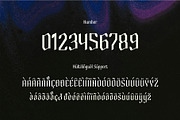 Sabbatic - Modern Doom Gothic Font, a Font by riff.type (Thumbnail 4 of 10)