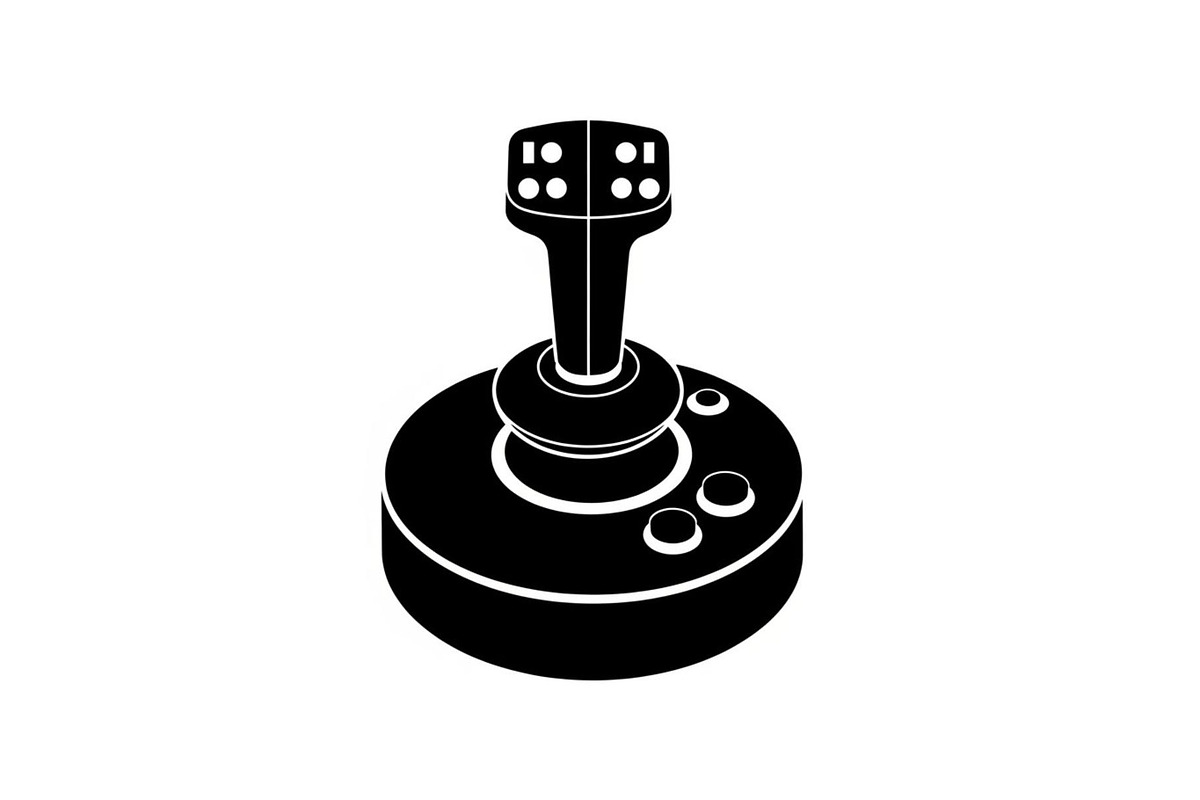 50 Retro Gaming Joystick Vector Bund, an Illustration by Creativeshirt (Photo 50 of 51)