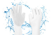 SILICONE GLOVES MOCK-UP (ONLY COLOR), a Product Mockup by Moonlight Creative (Thumbnail 3 of 5)