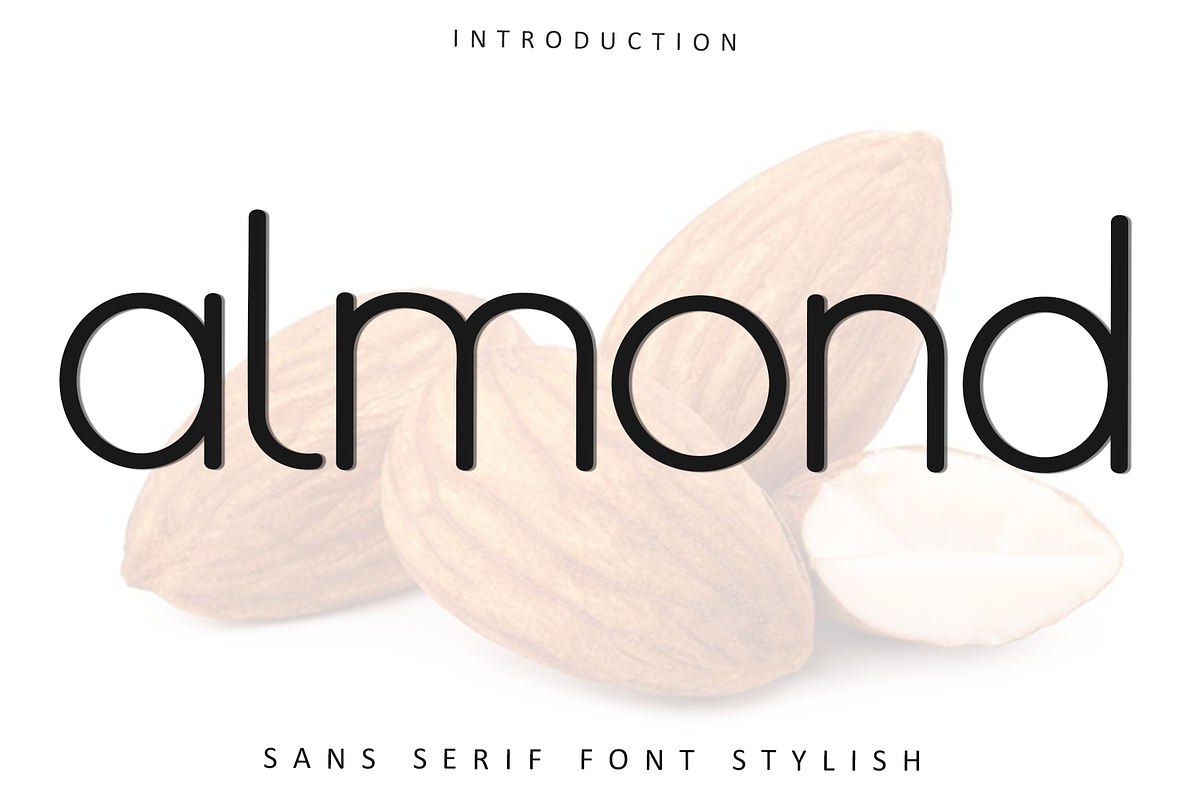 Almond, a Sans Serif Font by FreshTypeINK (Photo 1 of 8)