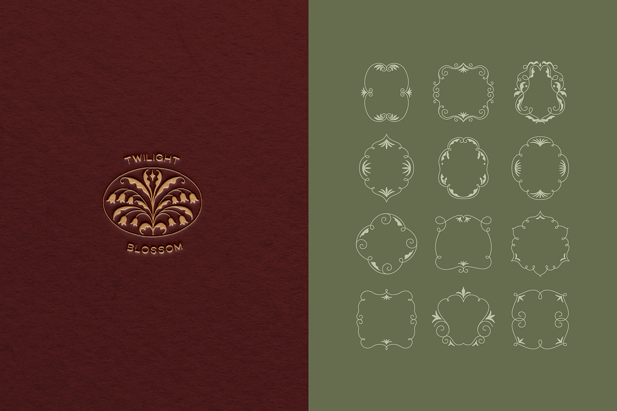 Vector frames and logo templates, an Object Graphic by venimo (Photo 9 of 14)