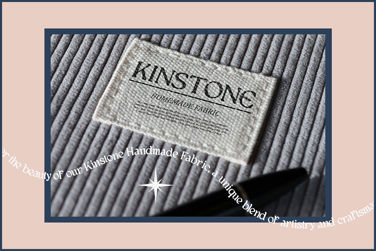 Egmond Blur, a Serif Font by Craft Supply Co. (Photo 3 of 8)