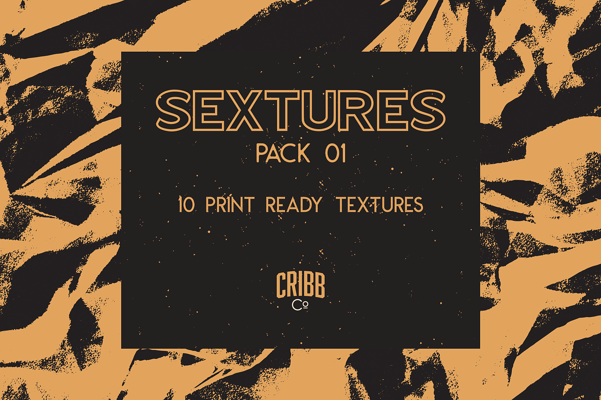 Sextures™ 01 - Texture Pack, a Texture Graphic by Cribb Co. (Photo 1 of 3)