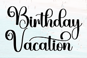 Surprise Vacation, a Handwritten Font by FreshTypeINK (Thumbnail 5 of 8)