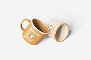 Enamel Mug Mockup, a Cups & Container Mockup by Indah (Thumbnail 6 of 6)