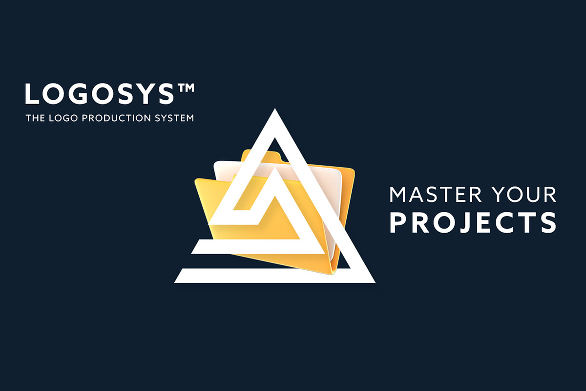 LOGOSYS — The Logo Production System, a Branding & Logo Template by AhmedShousha7 (Photo 1 of 3)