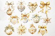 Christmas Baubles PNG Overlays, an Object Graphic by PixelJungle (Thumbnail 3 of 4)