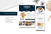 Pet Media Kit, Dog Media Kit, Canva, a Stationery Template by Bonita Digital Design (Thumbnail 2 of 5)