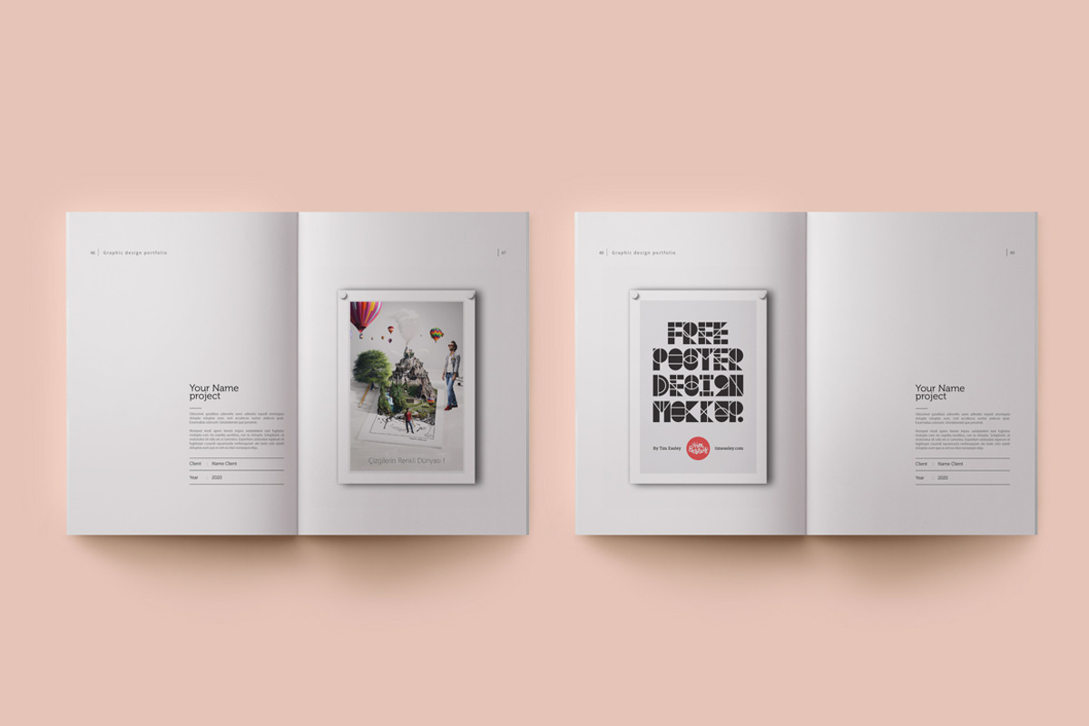 Graphic Design Portfolio, a Brochure Template by adekfotografia (Photo 10 of 16)