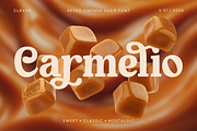 Carmelio | Vintage Serif, a Serif Font by ClevUs (Thumbnail 1 of 12)
