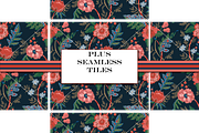 Boho Pattern Bundle - Indian Chintz, a Pattern Graphic by RachelStudio (Thumbnail 8 of 10)