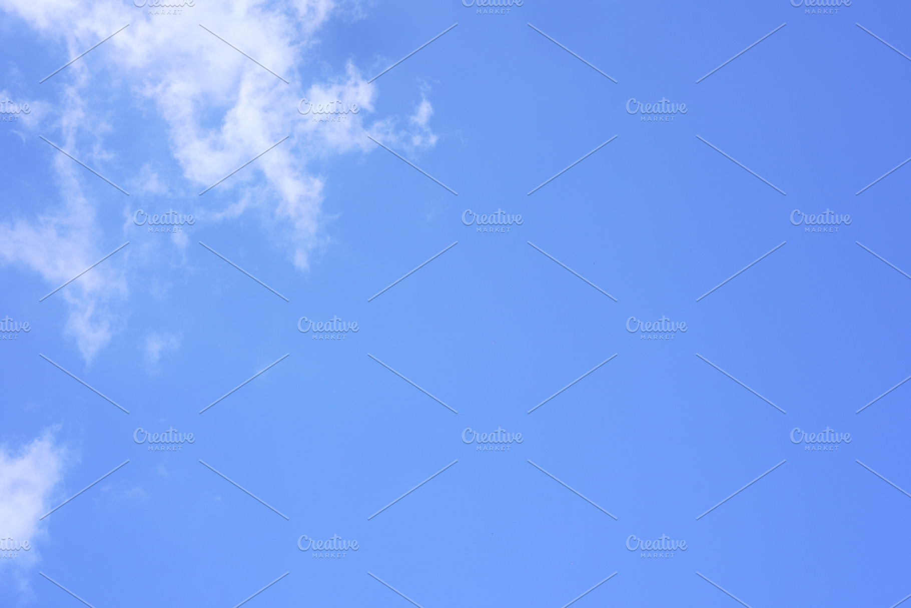 Blue sky with clouds nature for background, a Nature Photo by Casanowe-studio