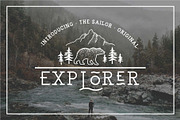 EXPLORER - Sailor Original Typeface, a Slab Serif Font by NEWFLIX.Bro (Thumbnail 13 of 13)