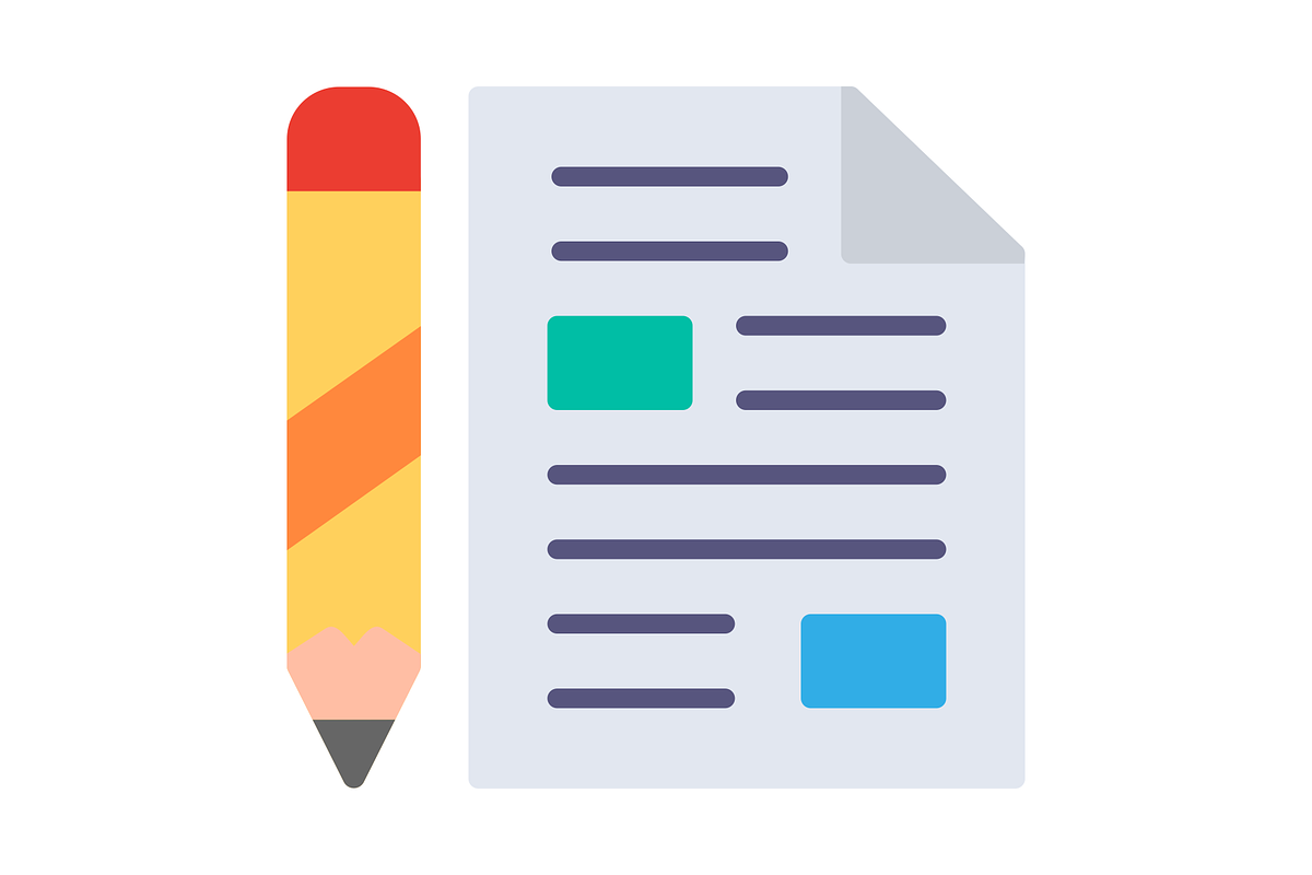 Script Flat Icon, a Duotone Icon by Pexelpy (Photo 2 of 2)